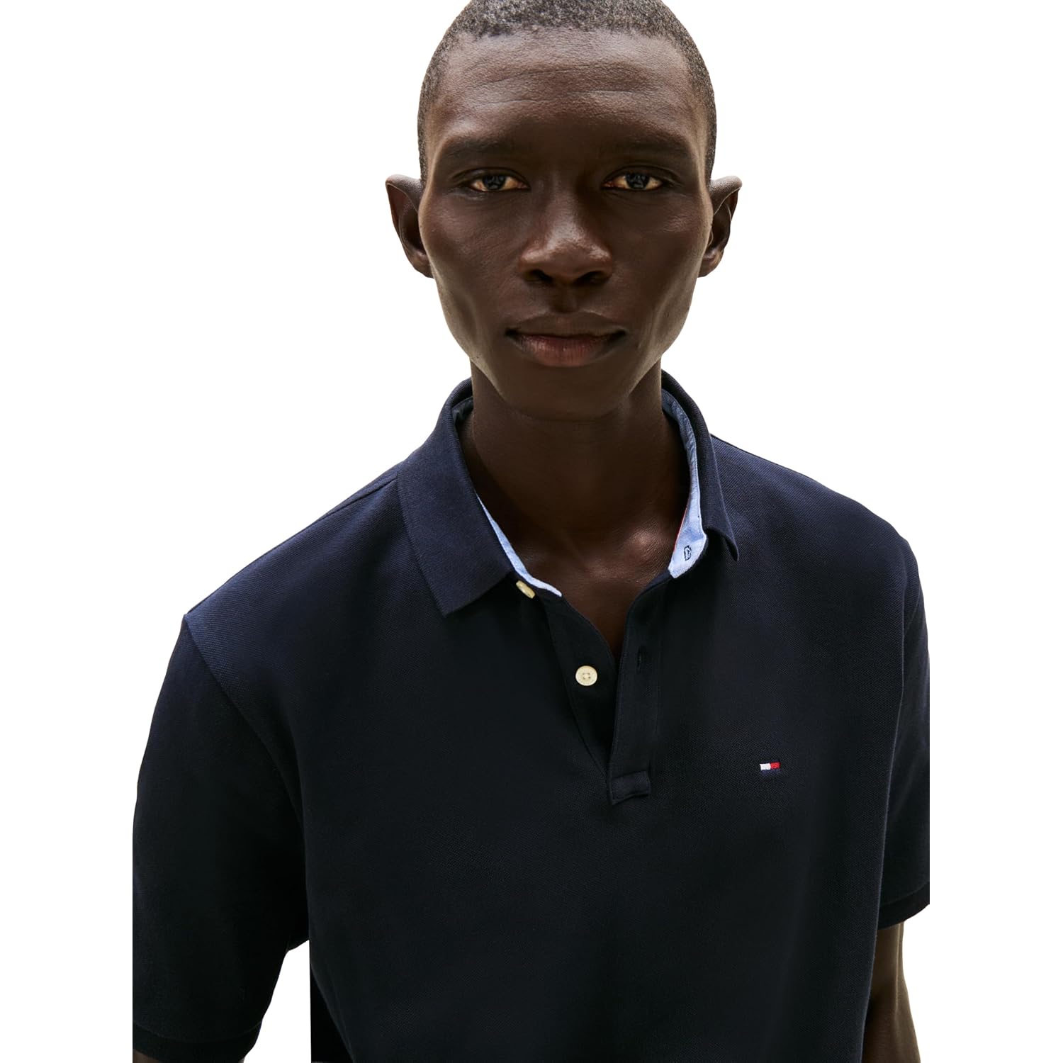 Tommy Hilfiger Men'S Short Sleeve Cotton Pique Polo Shirt In Classic Fit