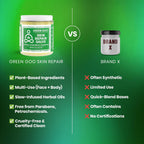 Green Goo Skin Repair Healing Salve, Natural Body & Face Moisturizer With Aloe Vera, Improves Skin'S Appearance, Great For Scarring & Wrinkles, 4 Oz