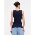 Gap Womens Ribbed Tank Top Logo