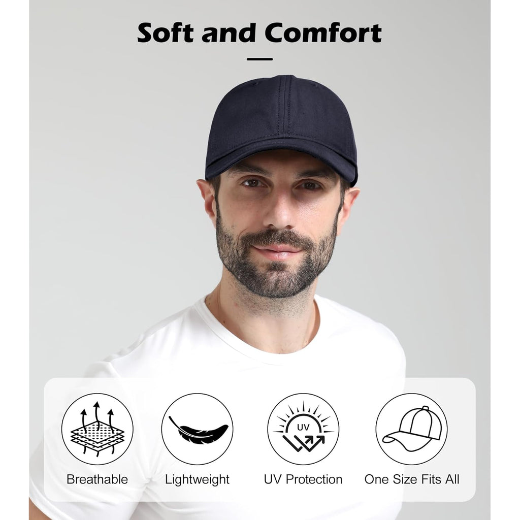 LiuSuper Hats for Small Heads Men, Petite Baseball Caps for Women, XXS Adjustable Trucker Hat Dad Hat(21.3"-22.8", 54cm-58cm)