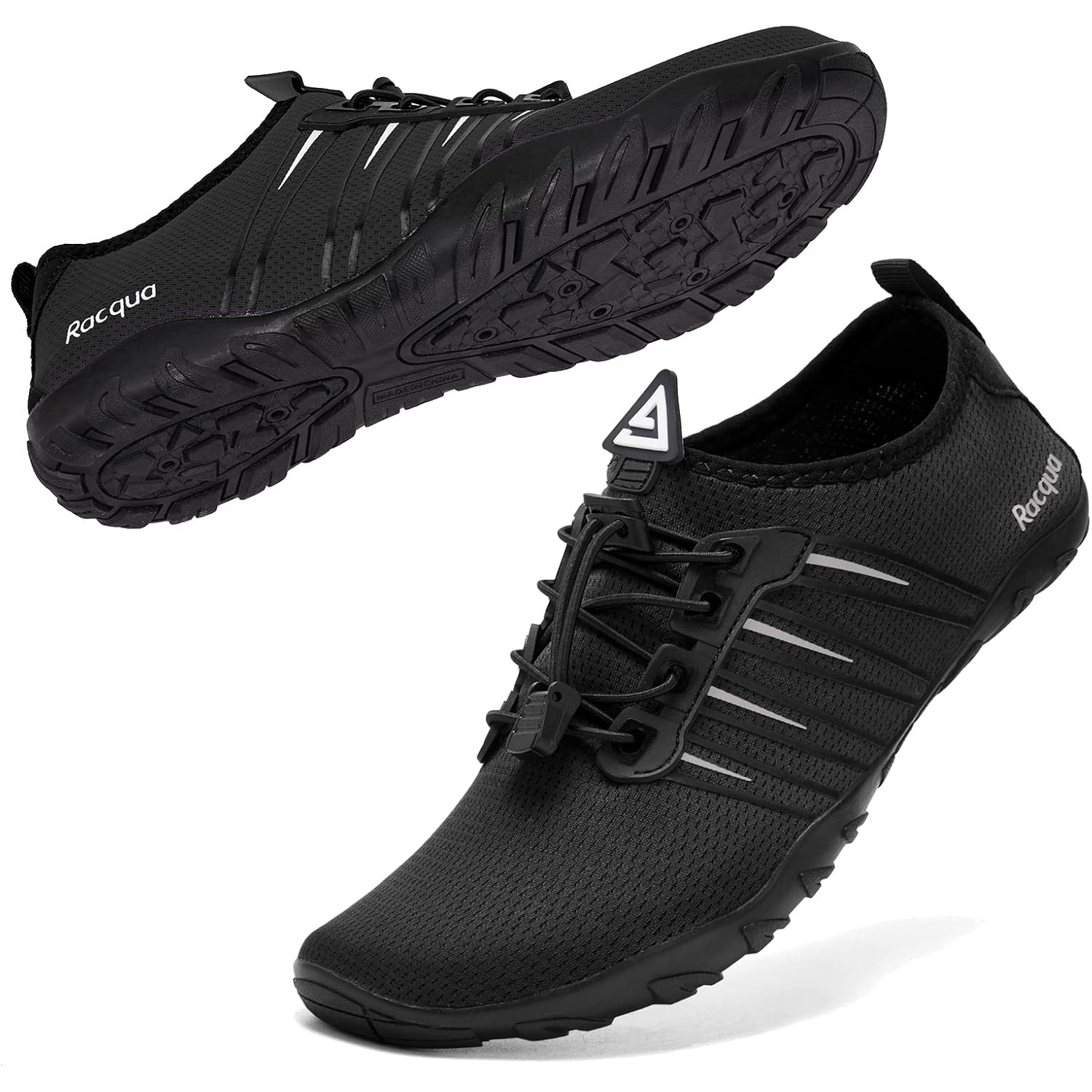 Racqua Water Shoes Quick Dry Barefoot Water Aqua Sport Beach Pool Swim Surf Diving For Men Women