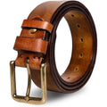 Thicken Full Grain Leather Mens Belt Heavy Duty Mens Work Belt Mens Belt High Hardness Buckle Packed In Gift Box