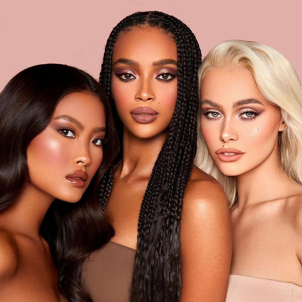 Myster Rosey Nudes 3 Series Mini Eyeshadow Palette, Nude Eyeshadow Palette, Matte Eye Shadow Palettes With Metallic And Matte Finishes, Long-Lasting Wear, Vegan, Cruelty-Free - 0.33Oz