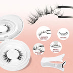 Higu Clace Magnetic Eyelashes With Applicator Soft Magnetic Lashes Natural Look Wispy Magnet Lashes Easy To Wear And Remove(Djcx-I03)