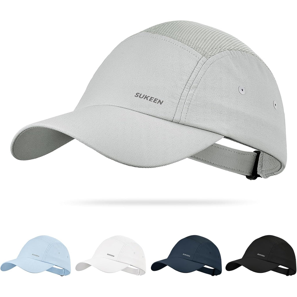 Sukeen Lightweight Baseball Cap for Women Men Running Hat with Breathable Mesh Unstructured Sports Hat for Outdoor Daily