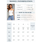 Multi-Pack Women's Plus Size Camisole Soft Knit Oversize Slim Fit Tank Top Basic