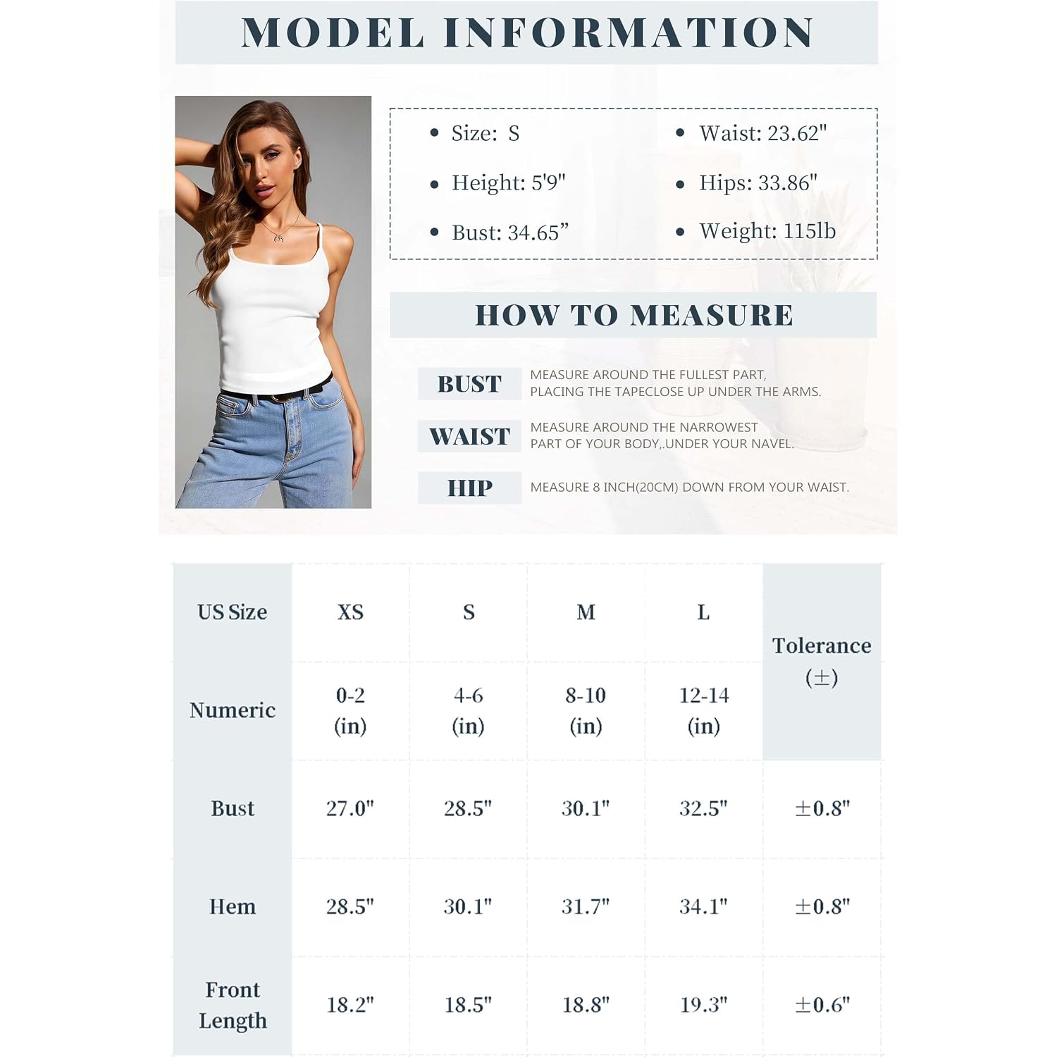 Multi-Pack Women's Plus Size Camisole Soft Knit Oversize Slim Fit Tank Top Basic