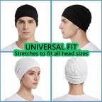 2 Pack Cooling Skull Caps For Men & Women, Breathable 3D Mesh Sweat Wicking Running Hat For Cycling Helmet Liner
