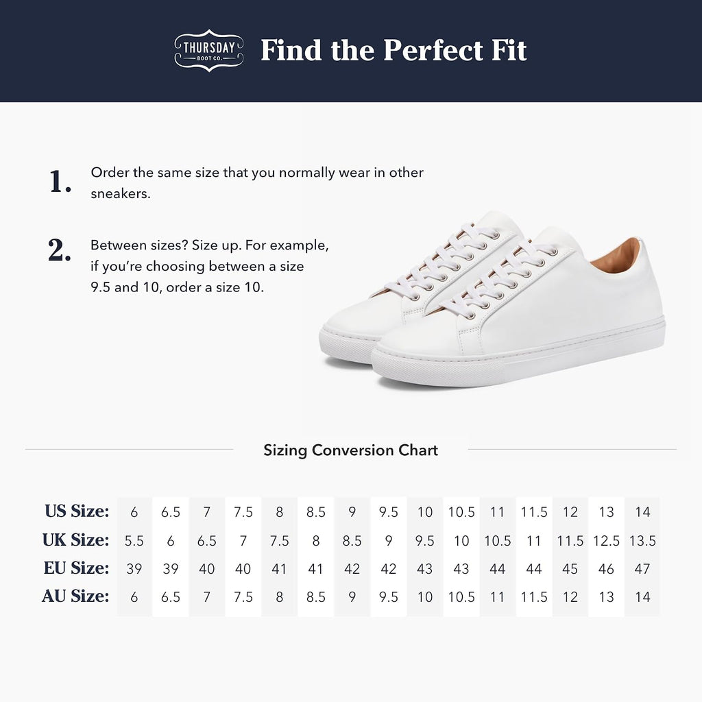 Thursday Boot Company Premier Low Top Men'S Lace-Up Sneakers