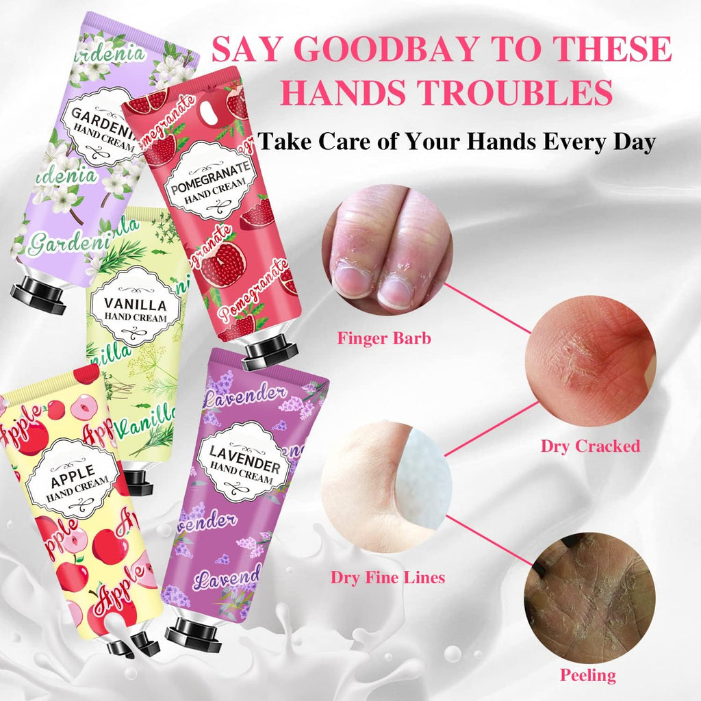 38 Pack Hand Cream Bulk Gifts,Easter Basket Stuffers,Mothers Day Gifts for Mom,Teacher Appreciation Gifts,Nurse Week Gifts for Women,Birthday Gifts for Teen Girls Hand Lotion for Dry Cracked Hands