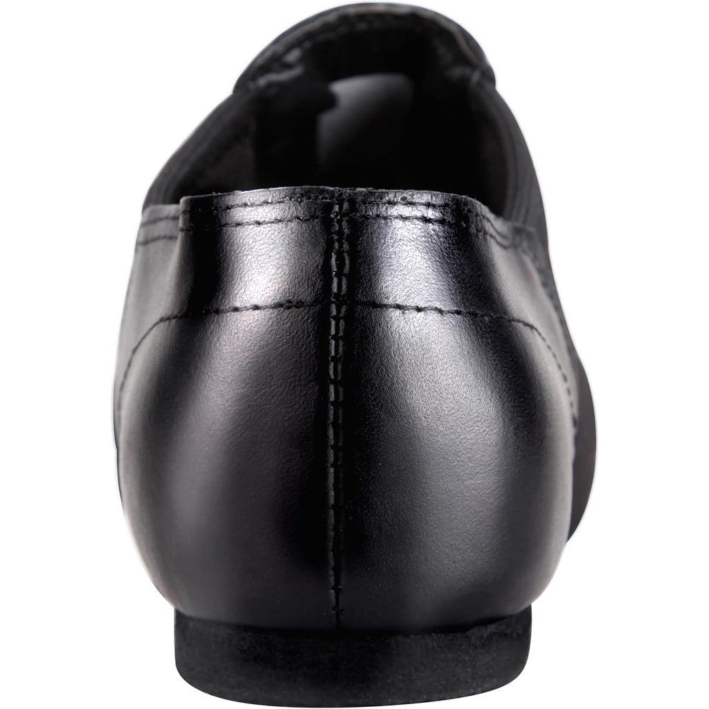 Linodes Unisex Leather Upper Jazz Shoe Slip-On For Women And Men'S Dance Shoes