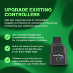 Rain Bird Lnk2 Smart Wifi Module 2Nd Generation - Irrigation Controller Wifi Upgrade, Remote App Control, Quick Pair Setup, Compatible With Tru, Esp-Tm2, Esp-Me3, Esp-Rzxe And Esp-Lxme2