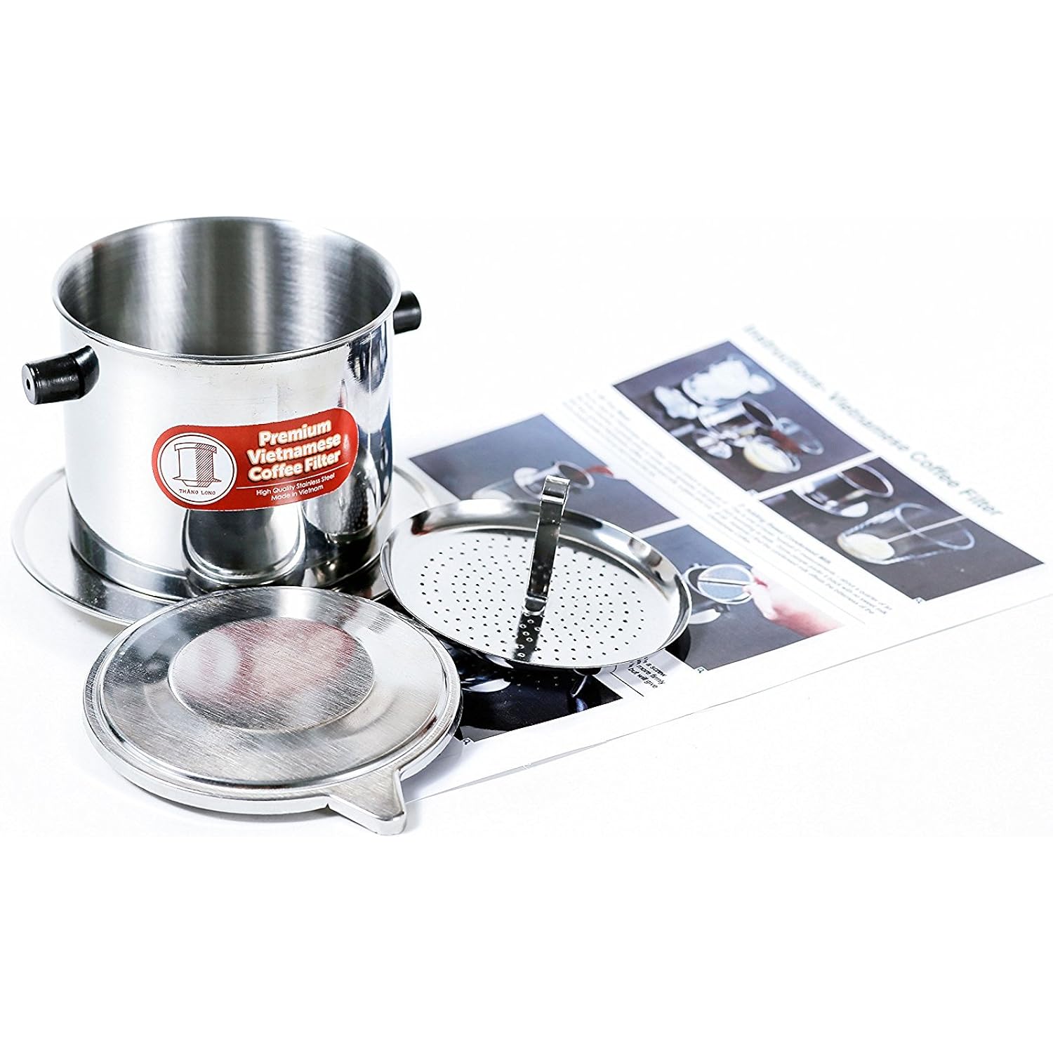 Vietnamese Coffee Filter Set. Also known as a Vietnamese Coffee Maker or Press 8oz. Gravity Insert. Multiple Sizes and Quantities Available
