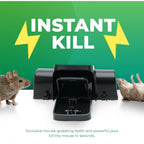 Rat Traps Indoor And Outdoor - Dual-Entry Large Rat Trap Outdoor And Indoor For Home, Garden And Restaurant With 99.9% Trap Rate | Easy To Use Rodent Traps With Safe Hands Free Design - Ucatch