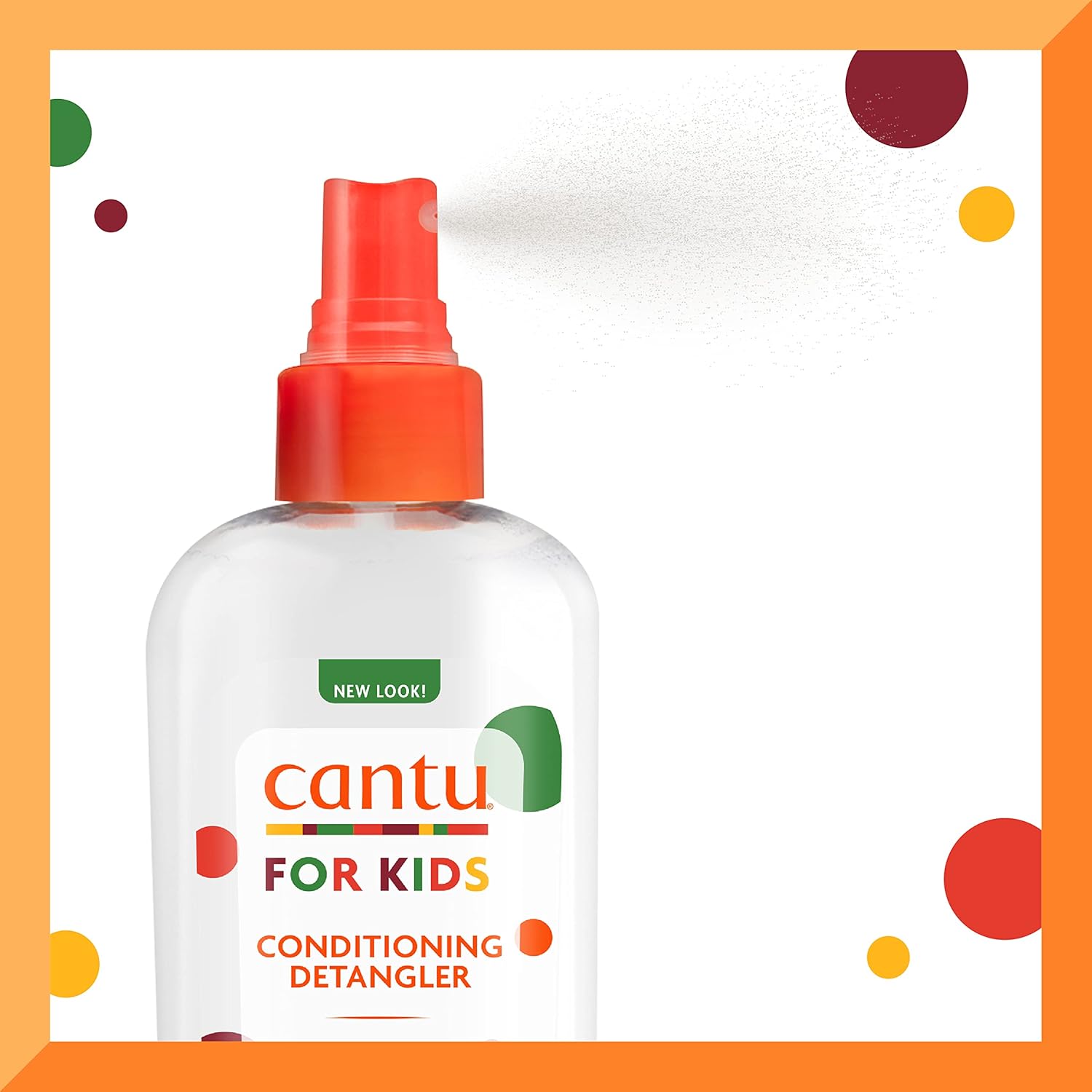 Cantu Care for Kids Conditioning Detangler, 6 fl oz (Pack of 3) | Conditioning, Detangler, with Shea Butter