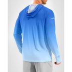 Men'S Sun Protection Hoodie Shirts Long Sleeve Upf 50+ Swim Shirts For Men Rash Guard Fishing Shirt Quick Dry