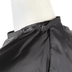 Professional Hair Cutting Cape With Adjustable Snap Closure, Salon Barber Cape,Waterproof Hairdressing Salon Cape - 57" X 51"(Black)
