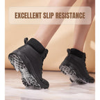 Non Slip Work Boots For Women Slip-Resistant Shoes Waterproof Food Service Chef Kitchen Restaurant Working Casual Comfortable Ankle Boot Outdoor Walking Booties Sneakers