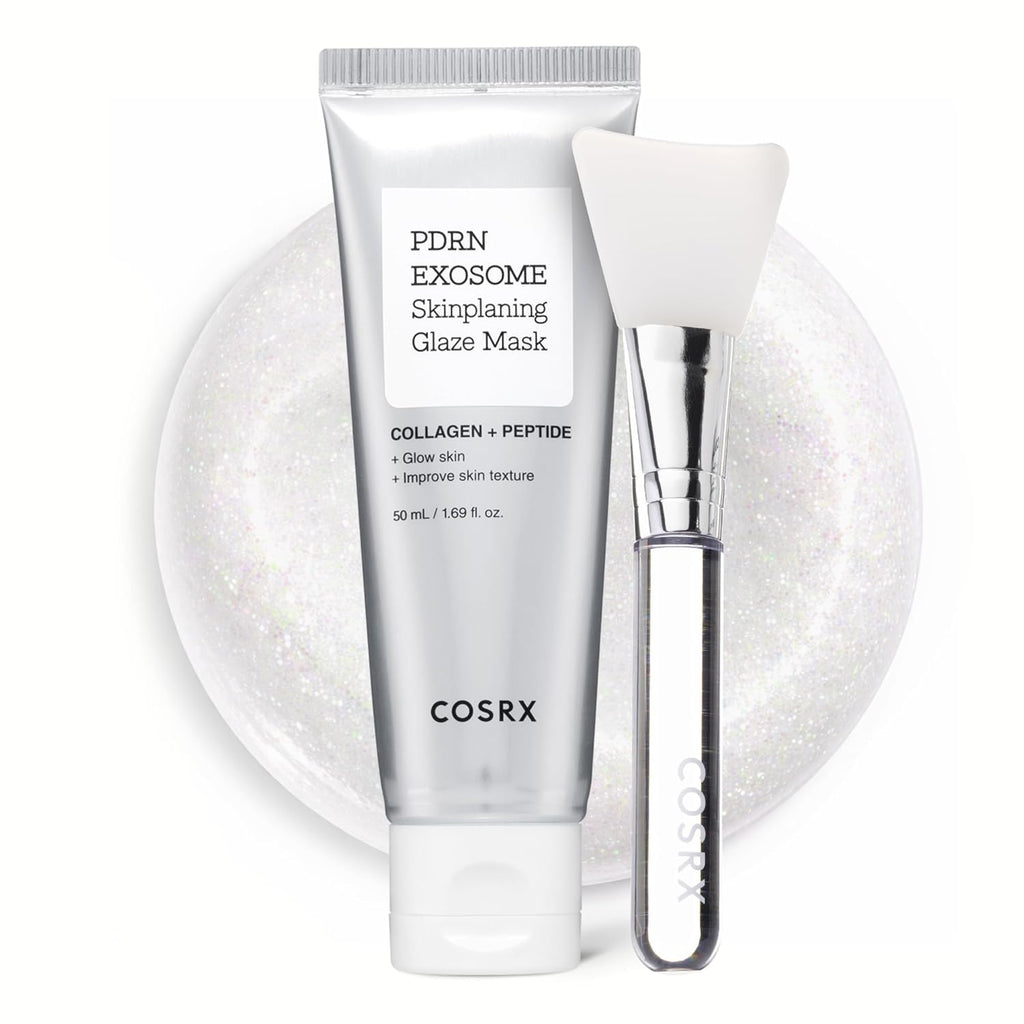 COSRX PDRN EXOSOME Glaze Wrapping Mask with SALMON DNA PDRN, Instant Glow, Easy Peel-Off Overnight Mask for Glass Skin, Firmness, Elasticity & Skin Texture Care, Mothers day gifts Korean Skin Care