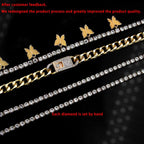 yfstyle Butterfly Ankle Bracelet for Women Rhinestone Anklets Bulk Adjustable Layered Beach Ankle Bracelet Braided Chain Anklet Charm Ankle Bracelet Jewerly Gift