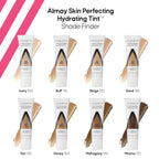 Almay Hydrating Liquid Foundation Tint, Lightweight with Light Coverage, Naturally Dewy Finish, Hypoallergenic, Dermatologist TestedFragrance Free, 100 Ivory, 0.94 fl oz.