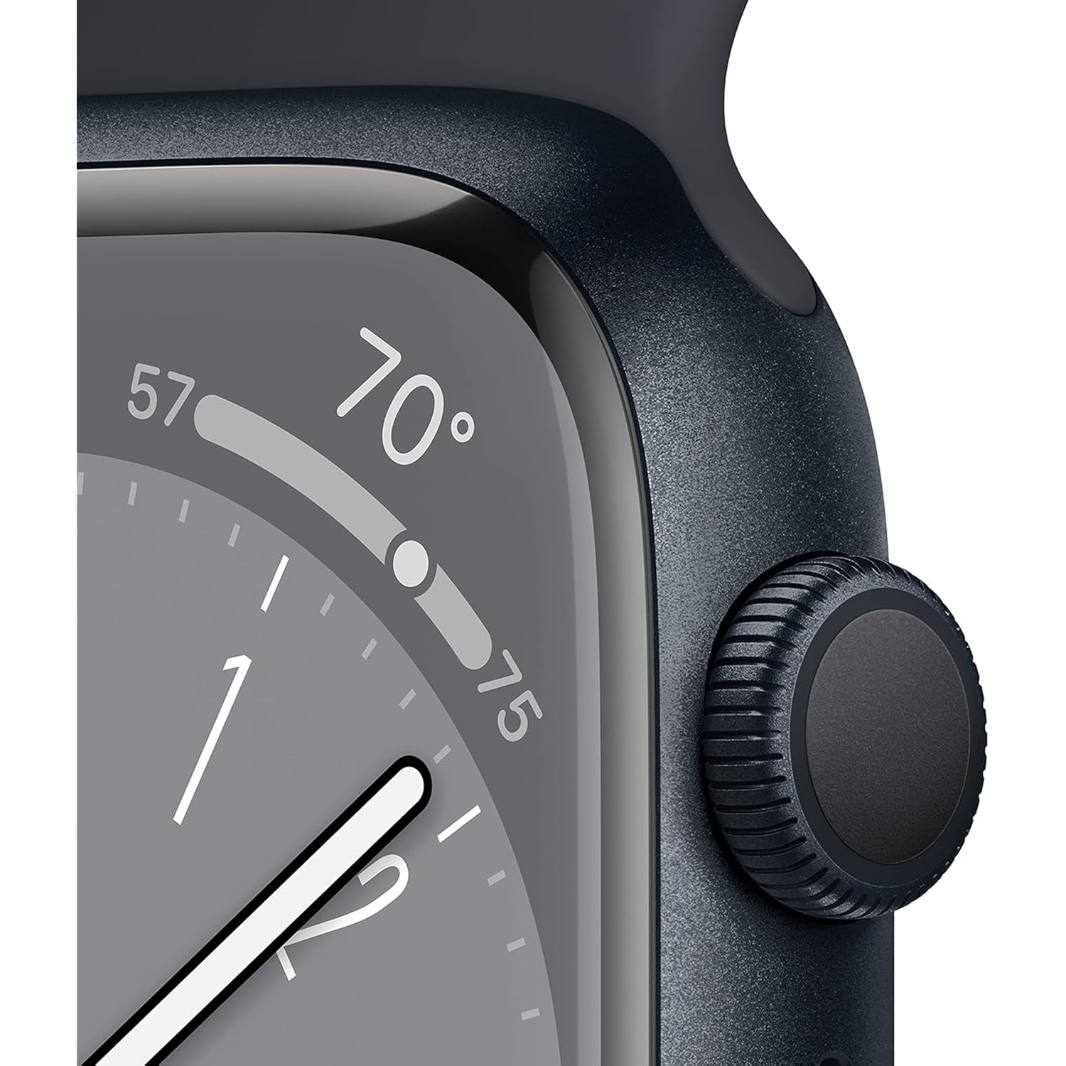 Apple Watch Series 8 [Gps, 41Mm] - Midnight Aluminum Case With Midnight Sport Band, S/M (Renewed) | S/M Size, Renewed