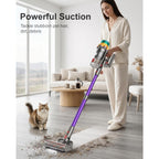 Cordless Vacuum Cleaner, 55Kpa 650W 70Mins Extra-Large Dust Cup Cordless Stick Vacuum, Rechargeable Vacuum Cleaner With Self-Standing, Vacuum Cleaners For Home, Hardwood Floor, Carpet, Pet Hair