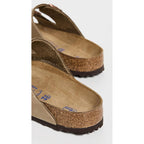 Birkenstock Unisex Arizona Soft Footbed Sandal, Tobacco Oiled Leather, 41 M Eu/10-10.5 B(M) Us Women/8-8.5 B(M) Us Men