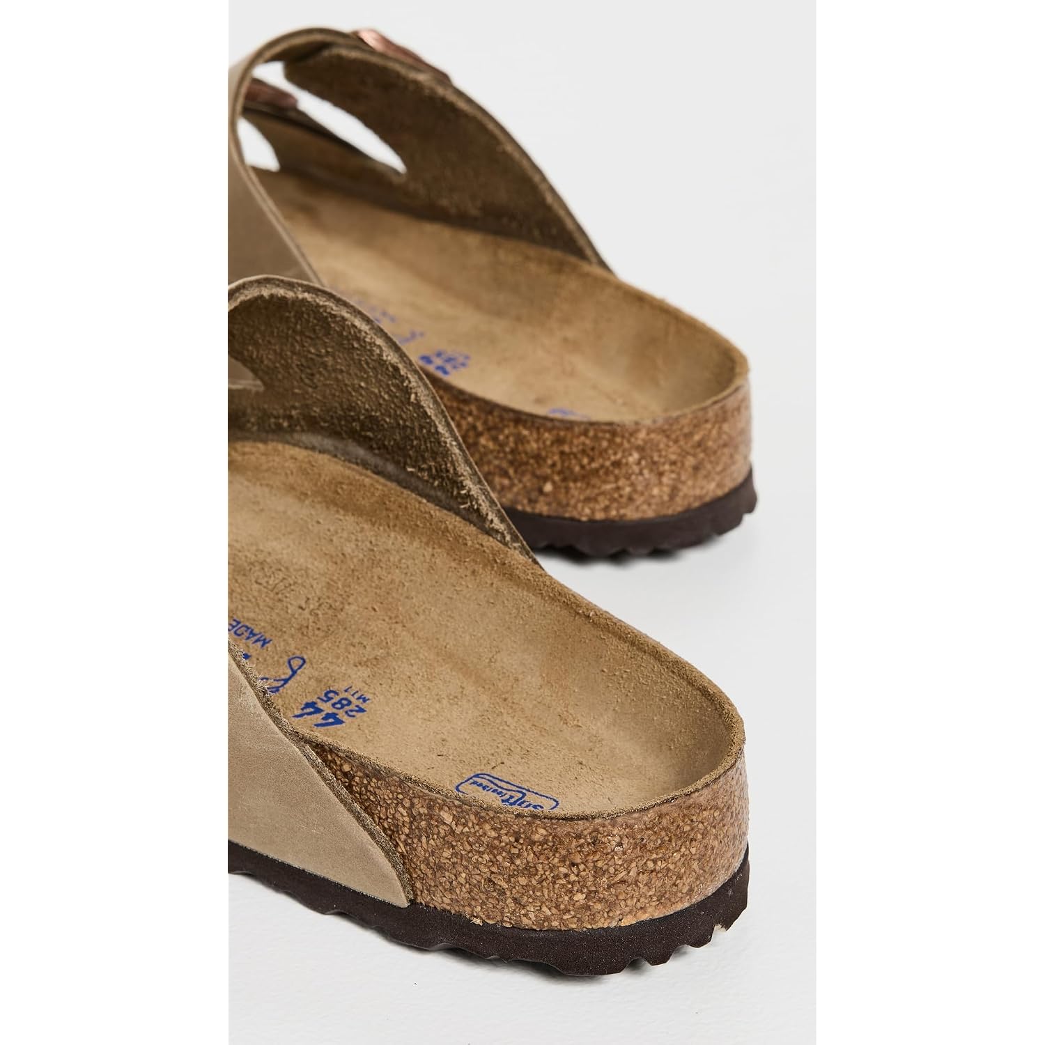 Birkenstock Unisex Arizona Soft Footbed Sandal, Tobacco Oiled Leather, 41 M Eu/10-10.5 B(M) Us Women/8-8.5 B(M) Us Men