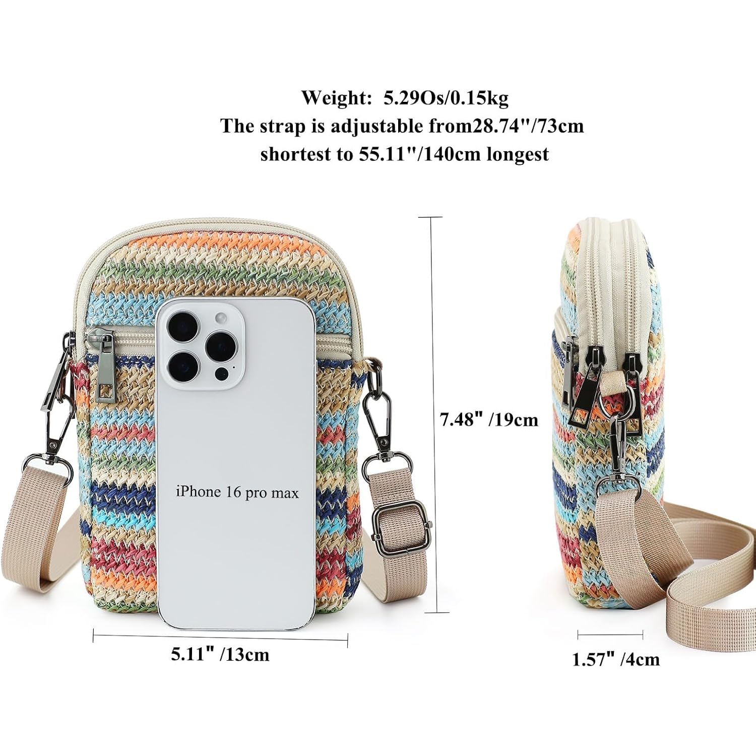 Rfid Crossbody Bags For Women Travel, Small Cell Phone Purse