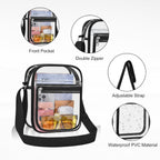 Clear Bag For Stadium Events Clear Messenger Bag For Men And Women