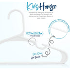 Utopia Home Kids Hangers 60 Pack – 11.5 Inch Baby Closet Hangers White | Plastic Baby Hangers | Fits Children'S & Infant Clothes | Gentle On Delicate Garments
