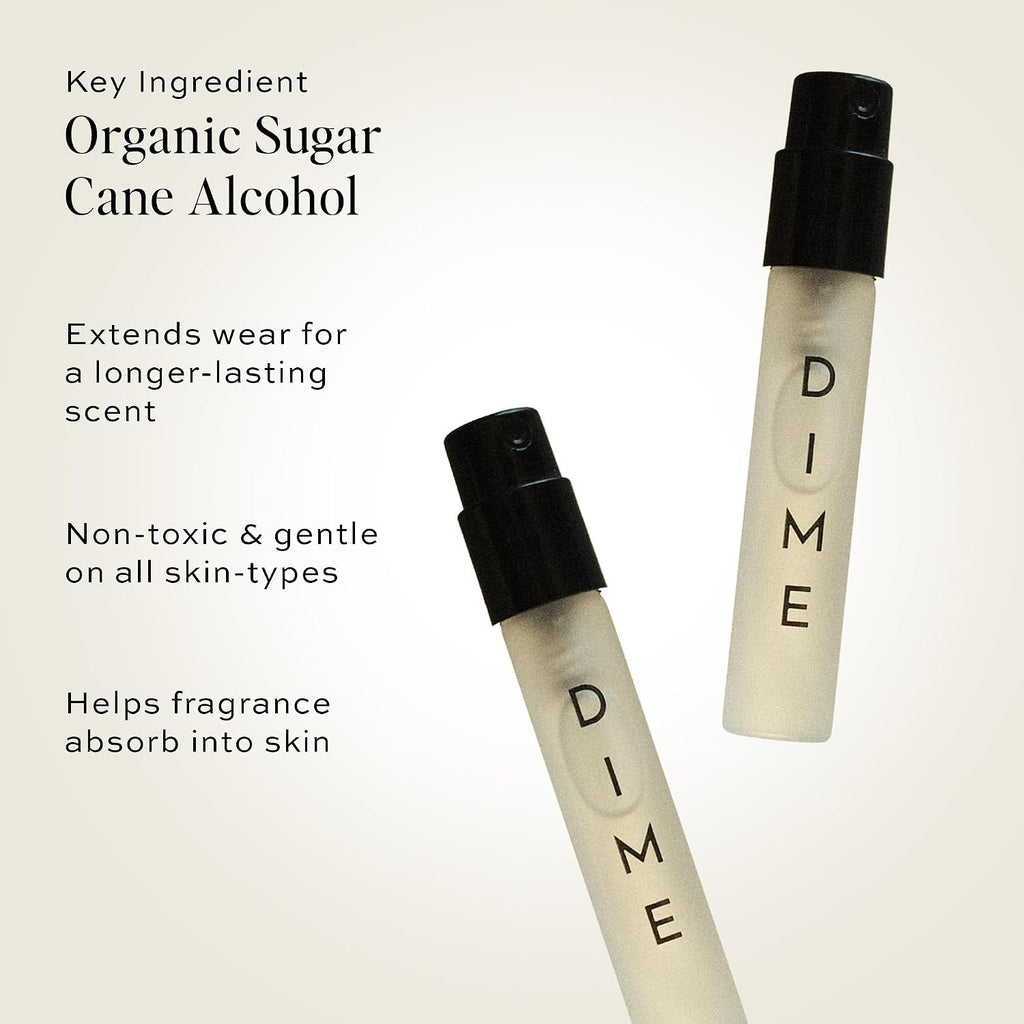 Dime Beauty Perfume Sampler, Hypoallergenic, Clean Perfumes, Eau De Parfum For Women (Set Of 5, 2 Ml)