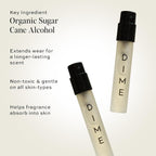 Dime Beauty Perfume Sampler, Hypoallergenic, Clean Perfumes, Eau De Parfum For Women (Set Of 5, 2 Ml)