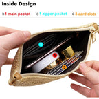 Beurlike Straw Clutch Purses for Women Beach Wristlet Wallet Small Cross body bag for Girls