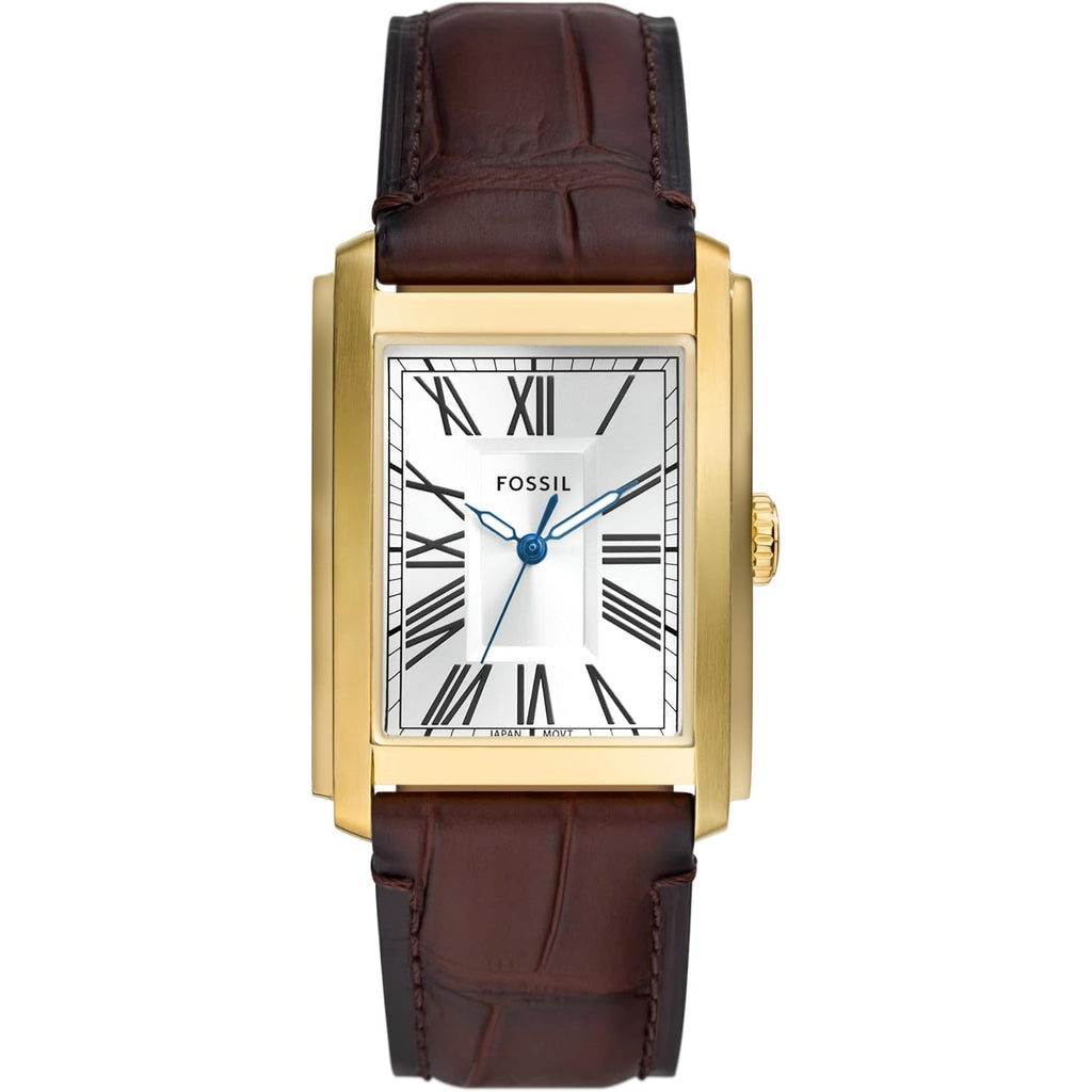 Fossil Men'S Carraway Quartz Stainless Steel Three-Hand Watch