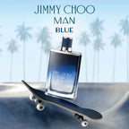 JIMMY CHOO - Man Blue Eau de Toilette - Men's Fragrance - Aromatic Leathery Woody - With notes of Black Pepper, Cypress & Sandalwood