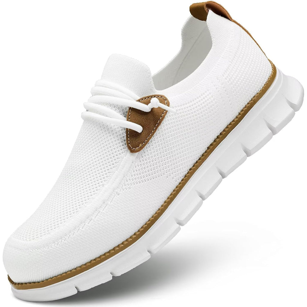 Mens Casual Loafers Shoes Slip On Fashion Walking Dress Sneakers Business Oxfords Work Lightweight Soft Sole Zapatos