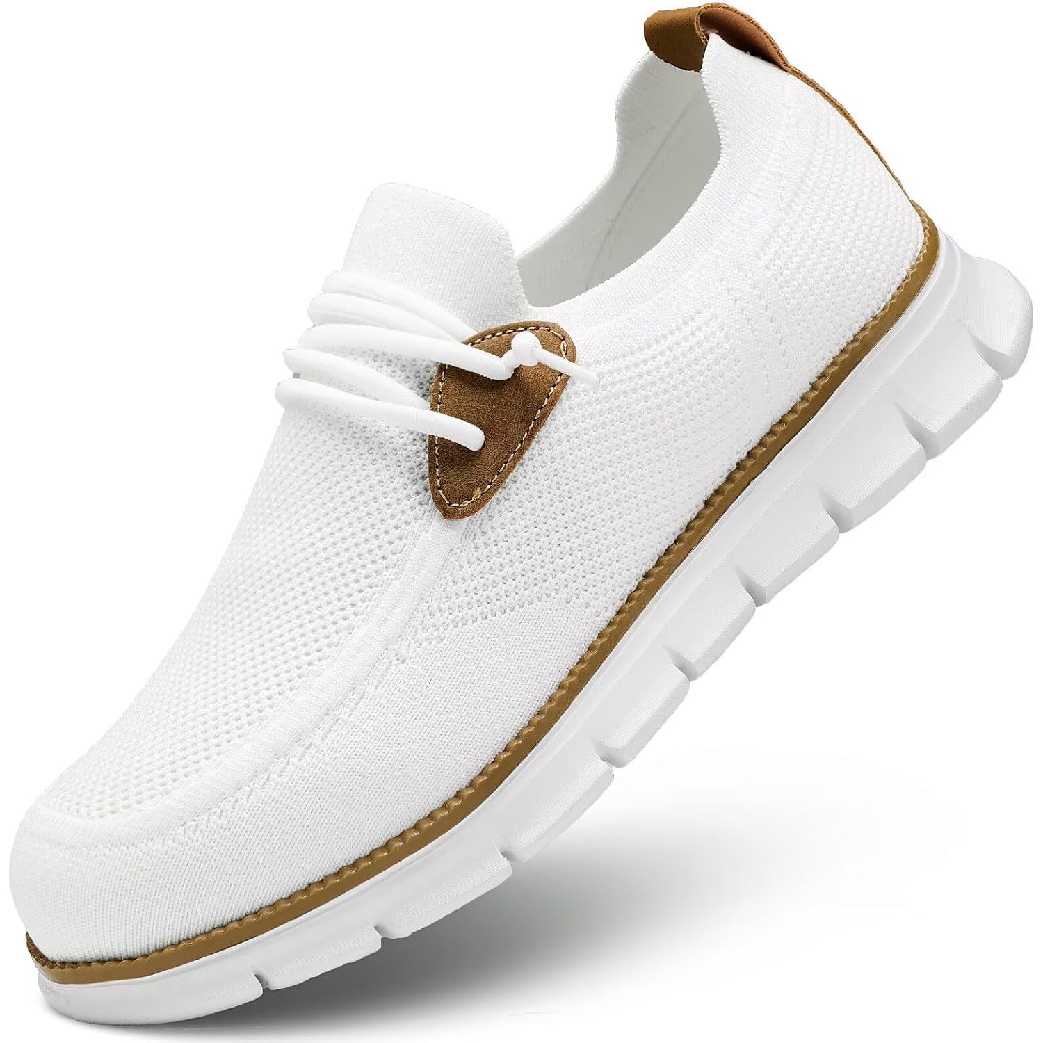 Mens Casual Loafers Shoes Slip On Fashion Walking Dress Sneakers Business Oxfords Work Lightweight Soft Sole Zapatos