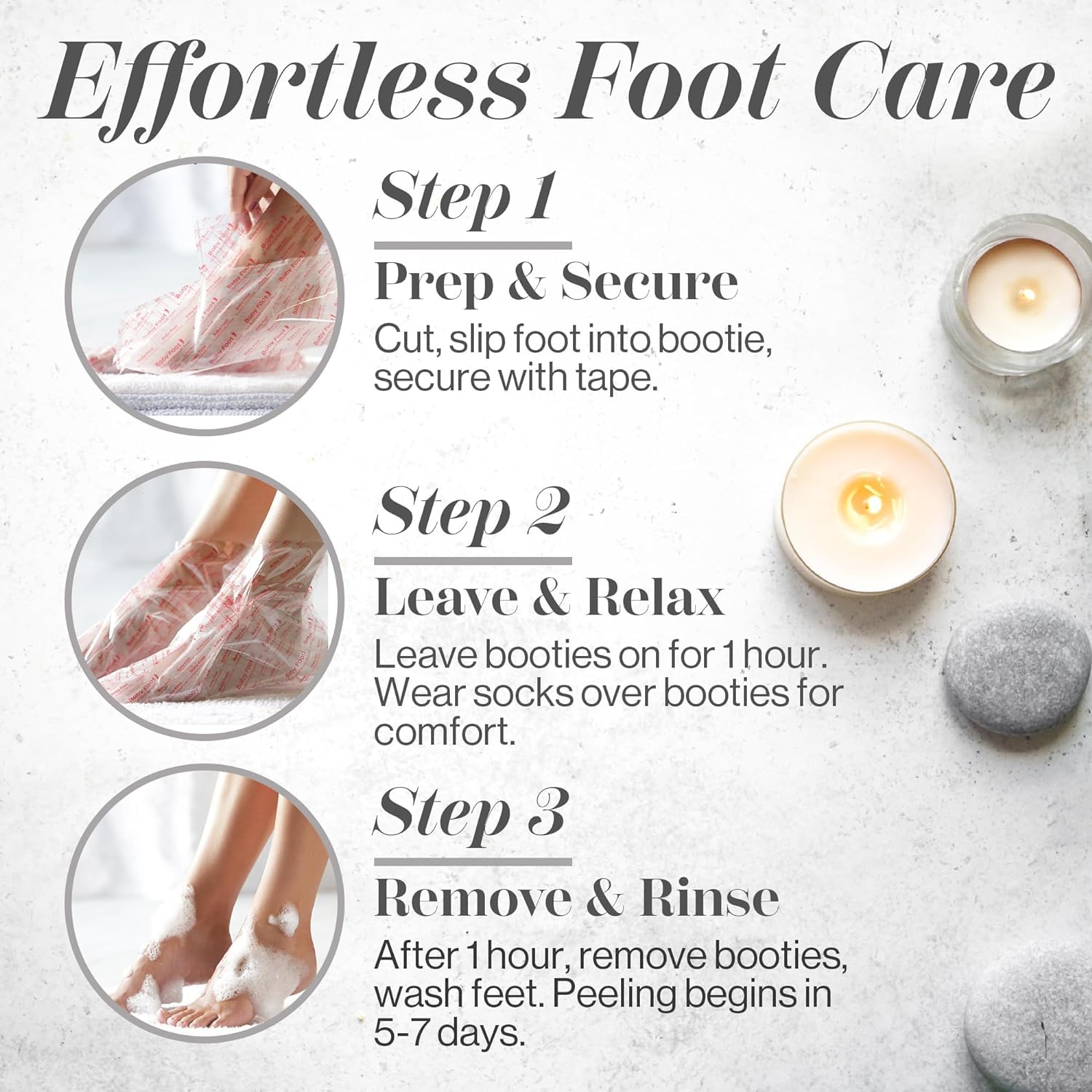 Baby Foot 2 PACK ORIGINAL FOOT PEEL - 2 TREATMENTS INCLUDED