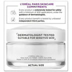 L'Oreal Paris Wrinkle Expert 55+ Anti-Aging Face Moisturizer With Calcium, Non-Greasy, Suitable For Sensitive Skin 1.7 Fl. Oz