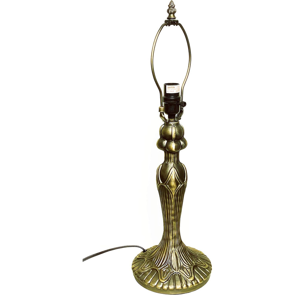 Tiffany Style Large 23.5" Cast Metal Lamp Base No Shade