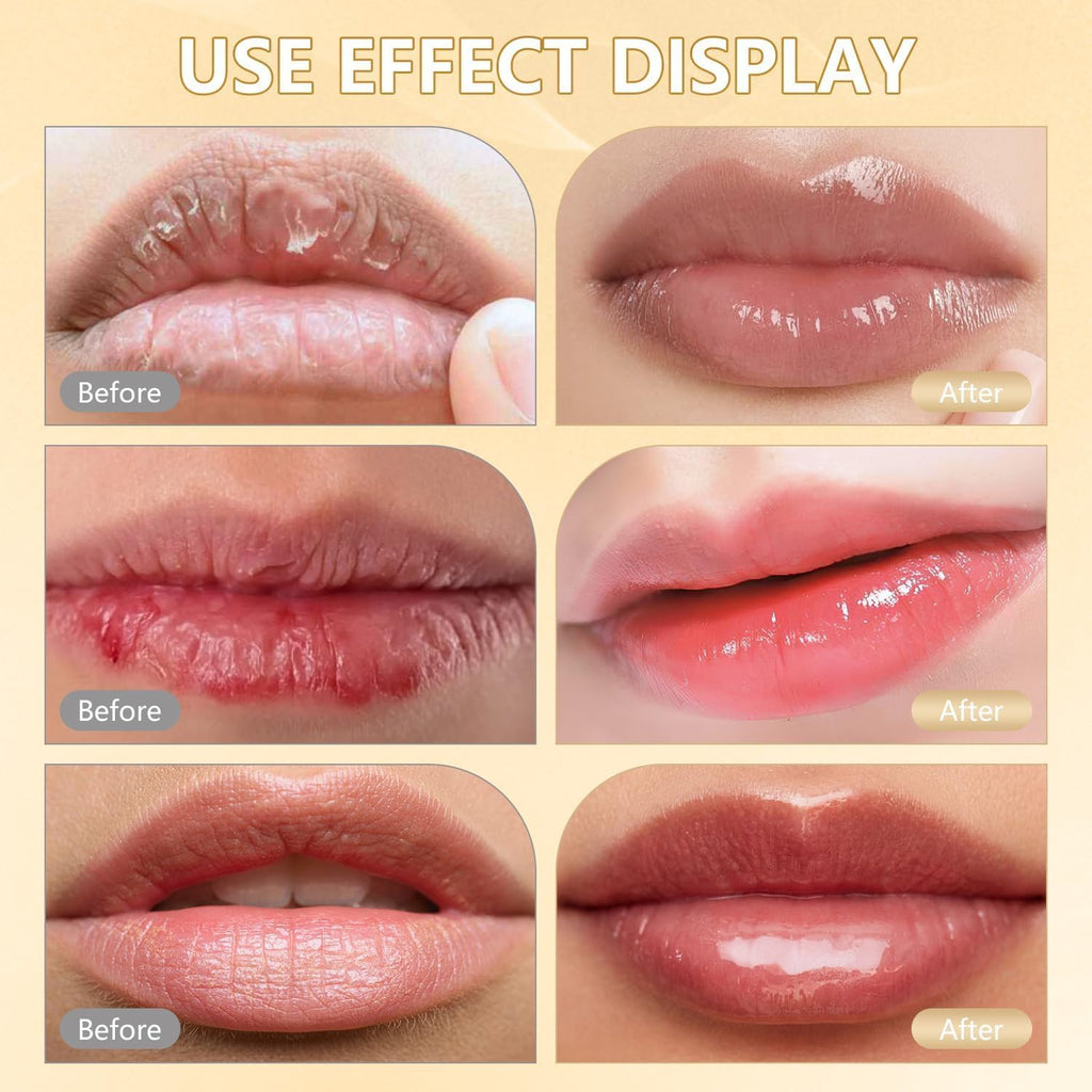 BANGFENG Color Changing Lipstick for Older Women – Clear pH Lip Stick Changes to Natural Pink Tint, Long Lasting 24H Moisturizing Glossy Lip Balm, True Tone PH Adjusting Lipstick, Hydrating Lip Gloss