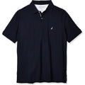 Nautica Men'S Big And Tall Classic Fit Short Sleeve Solid Performance Deck Polo Shirt