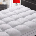 Mattress Topper Queen,Extra Thick Mattress Pad Cover For Back Pain,Cooling Mattress Protector With 8-21 Inch Deep Pocket,Overfilled Down Alternative Filling