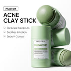 Skintific Mugwort Clay Stick Mask For Face, Redness Soothing & Breakout Control With Centella And Salicylic Acid, Gentle Exfoliating, Vegan Skincare, Wash-Off Facial Mud Mask