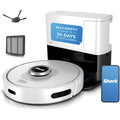 Shark Matrix Clean | Robot Vacuum Cleaner With Powerful Suction For Pet Hair, Rugs, Carpets & Hard Floors | Self-Empty Base | 60-Day Capacity | Voice Control | Lidar Navigation | White | Av2511Ae