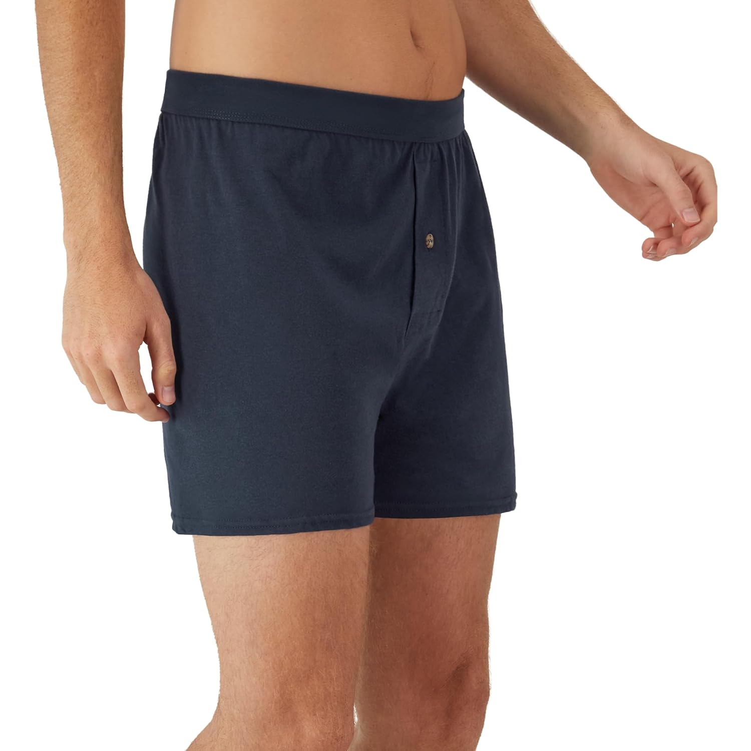 Hanes Mens Underwear Boxers Pack, Cool And Breathable Cotton Underwear, Exposed And Comfortflex Waistbands, Multi-Pack