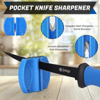 Fillet Knife, 7 Inches Professional Filet Knife For Fish, German G4116 Stainless Steel Blade Fishing Knifes With Two Stage Knife Sharpener,Non-Slip Handles, Protective Nylon Sheath