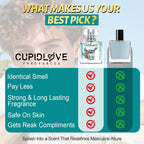 CUPIDLOVE Eau De Parfum Spray Mens Pheromone Cologne - Long Lasting Perfume, Ideal Mens Valentine's Day Gift for Special Occasions & Daily Elegance, A Bold and Captivating Fragrance 1.7 Fl Oz